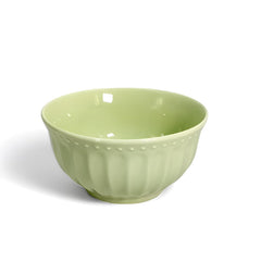 Green Ceramic 2-Piece Bowl Set – Elegant & Versatile Serveware for Snacks & Desserts