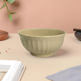 Lemon Tree Beige 6-Inch Large Ceramic Bowl – Stylish & Versatile Serveware for Every Meal