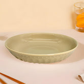 Lemon Tree Beige 7-Inch Deep Dish – Elegant Ceramic Plate for Pasta, Salads & More