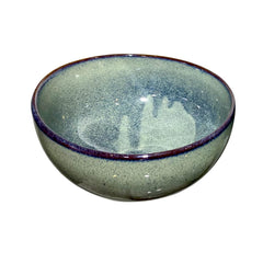 Lemon Tree Green Stoneware Ceramic Bowl (700ml) | Stylish & Durable Serving Bowl for Everyday Use