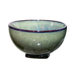 Lemon Tree Green Stoneware Ceramic Bowl (700ml) | Stylish & Durable Serving Bowl for Everyday Use