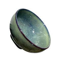Lemon Tree Green Stoneware Ceramic Bowl (700ml) | Stylish & Durable Serving Bowl for Everyday Use
