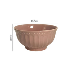 Lemon Tree Pink 6-Inch Large Ceramic Bowl – Elegant & Versatile Serveware for Every Occasion
